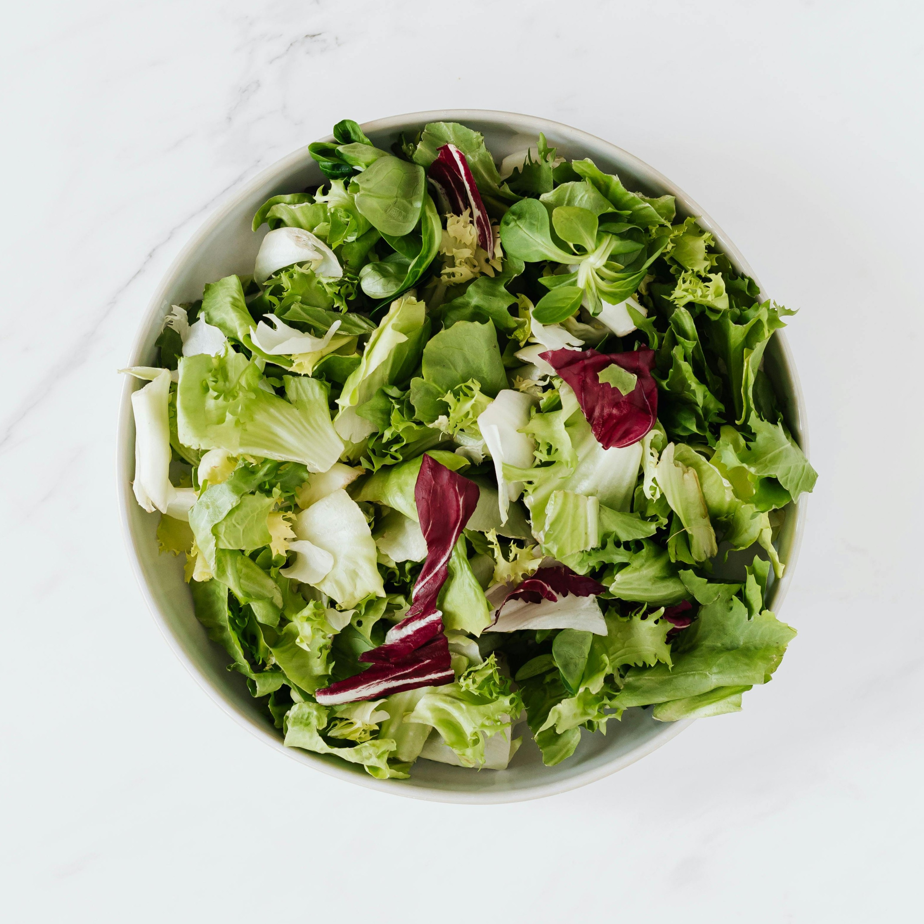 Rode kool & appel salade